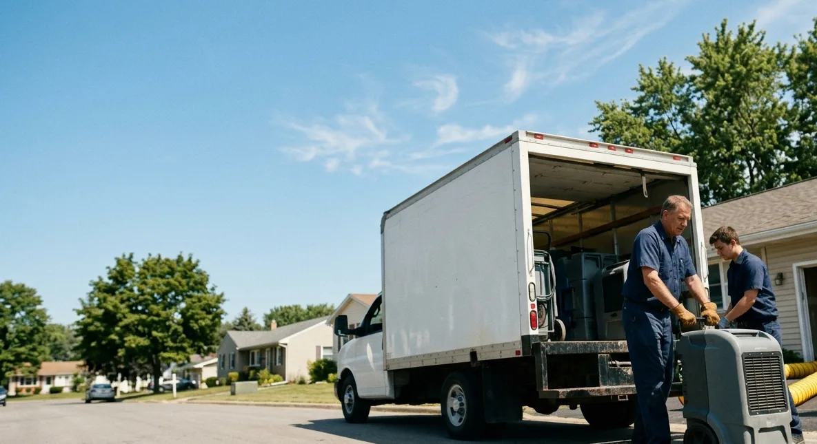 Water Damage Cleanup in Roundhead, OH near me
